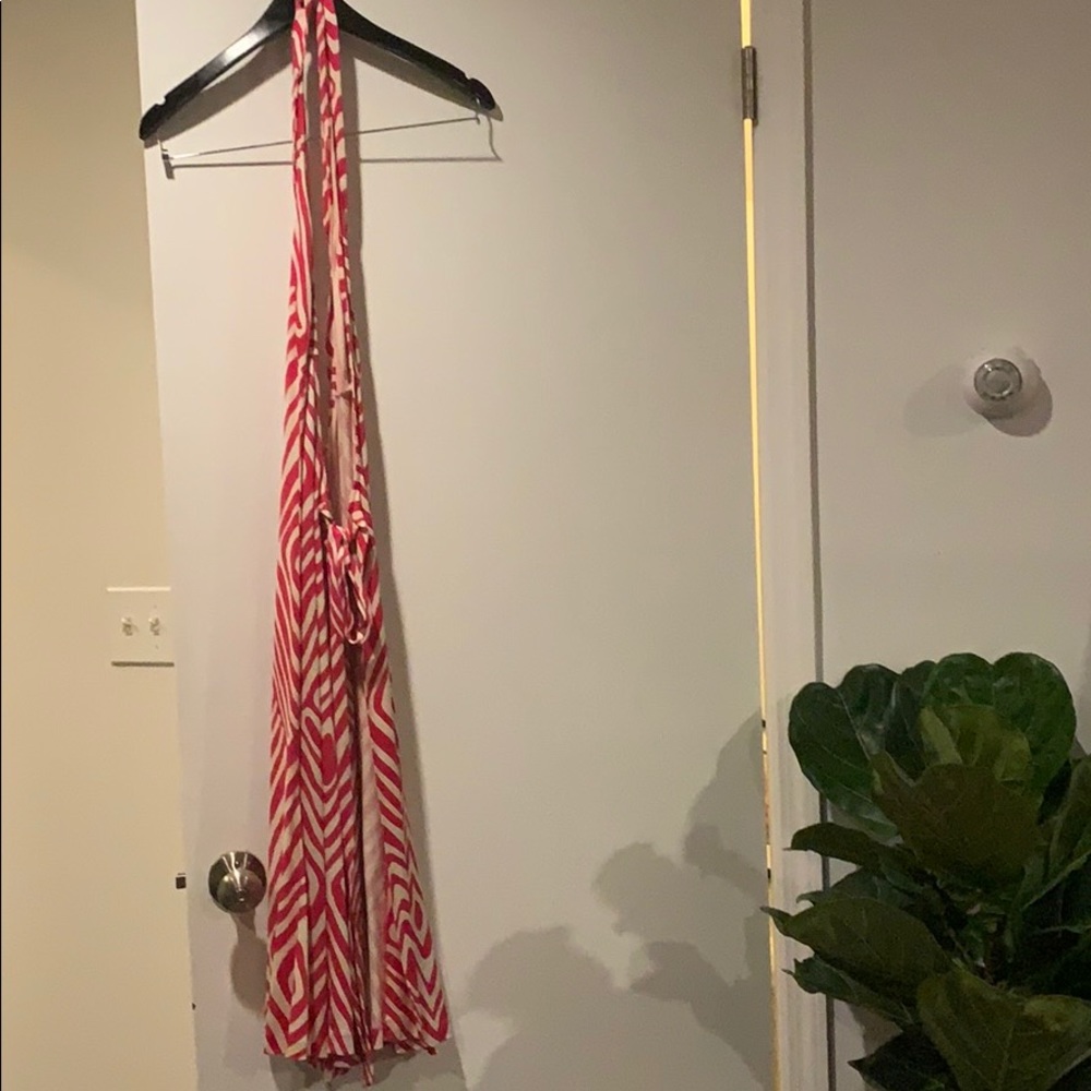 Diane con Furstenberg wrap halter dress from 2003